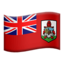 Bermuda Flag emoji in Apple's design style - Unicode 1F1E7-1F1F2