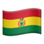 Bolivia Flag emoji in Apple's design style - Unicode 1F1E7-1F1F4