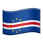 Cape Verde Flag emoji in Apple's design style - Unicode 1F1E8-1F1FB