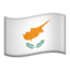 Cyprus Flag emoji in Apple's design style - Unicode 1F1E8-1F1FE