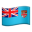 Fiji Flag emoji in Apple's design style - Unicode 1F1EB-1F1EF