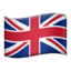 United Kingdom Flag emoji in Apple's design style - Unicode 1F1EC-1F1E7