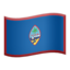 Guam Flag emoji in Apple's design style - Unicode 1F1EC-1F1FA