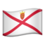 Jersey Flag emoji in Apple's design style - Unicode 1F1EF-1F1EA