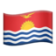 Kiribati Flag emoji in Apple's design style - Unicode 1F1F0-1F1EE