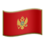 Montenegro Flag emoji in Apple's design style - Unicode 1F1F2-1F1EA