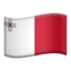 Malta Flag emoji in Apple's design style - Unicode 1F1F2-1F1F9