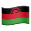 Malawi Flag emoji in Apple's design style - Unicode 1F1F2-1F1FC