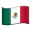 Mexico Flag emoji in Apple's design style - Unicode 1F1F2-1F1FD