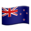 New Zealand Flag emoji in Apple's design style - Unicode 1F1F3-1F1FF