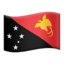 Papua New Guinea Flag emoji in Apple's design style - Unicode 1F1F5-1F1EC