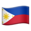 Philippines Flag emoji in Apple's design style - Unicode 1F1F5-1F1ED