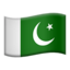 Pakistan Flag emoji in Apple's design style - Unicode 1F1F5-1F1F0