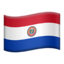 Paraguay Flag emoji in Apple's design style - Unicode 1F1F5-1F1FE