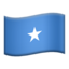 Somalia Flag emoji in Apple's design style - Unicode 1F1F8-1F1F4