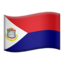 Sint Maarten Flag emoji in Apple's design style - Unicode 1F1F8-1F1FD