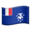 French Southern Territories Flag emoji in Apple's design style - Unicode 1F1F9-1F1EB