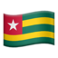 Togo Flag emoji in Apple's design style - Unicode 1F1F9-1F1EC