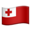 Tonga Flag emoji in Apple's design style - Unicode 1F1F9-1F1F4