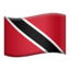 Trinidad & Tobago Flag emoji in Apple's design style - Unicode 1F1F9-1F1F9