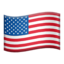 U.S. Outlying Islands Flag emoji in Apple's design style - Unicode 1F1FA-1F1F2