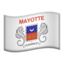 Mayotte Flag emoji in Apple's design style - Unicode 1F1FE-1F1F9