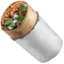 BURRITO emoji in Apple's design style - Unicode 1F32F