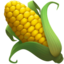 EAR OF MAIZE emoji in Apple's design style - Unicode 1F33D