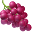 GRAPES emoji in Apple's design style - Unicode 1F347