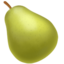 PEAR emoji in Apple's design style - Unicode 1F350