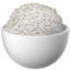 COOKED RICE emoji in Apple's design style - Unicode 1F35A