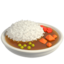 CURRY AND RICE emoji in Apple's design style - Unicode 1F35B