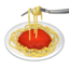 SPAGHETTI emoji in Apple's design style - Unicode 1F35D