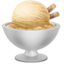 ICE CREAM emoji in Apple's design style - Unicode 1F368