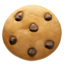 COOKIE emoji in Apple's design style - Unicode 1F36A