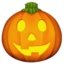 JACK-O-LANTERN emoji in Apple's design style - Unicode 1F383