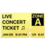 TICKET emoji in Apple's design style - Unicode 1F3AB