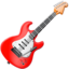 GUITAR emoji in Apple's design style - Unicode 1F3B8