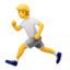 RUNNER emoji in Apple's design style - Unicode 1F3C3