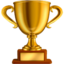 TROPHY emoji in Apple's design style - Unicode 1F3C6