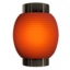 IZAKAYA LANTERN emoji in Apple's design style - Unicode 1F3EE