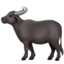 WATER BUFFALO emoji in Apple's design style - Unicode 1F403