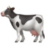 COW emoji in Apple's design style - Unicode 1F404