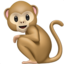 MONKEY emoji in Apple's design style - Unicode 1F412