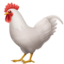 ROOSTER emoji in Apple's design style - Unicode 1F413