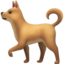 DOG emoji in Apple's design style - Unicode 1F415