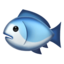 FISH emoji in Apple's design style - Unicode 1F41F