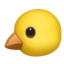 BABY CHICK emoji in Apple's design style - Unicode 1F424