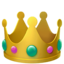 CROWN emoji in Apple's design style - Unicode 1F451