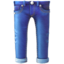 JEANS emoji in Apple's design style - Unicode 1F456